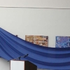 Il telo blu di copertura